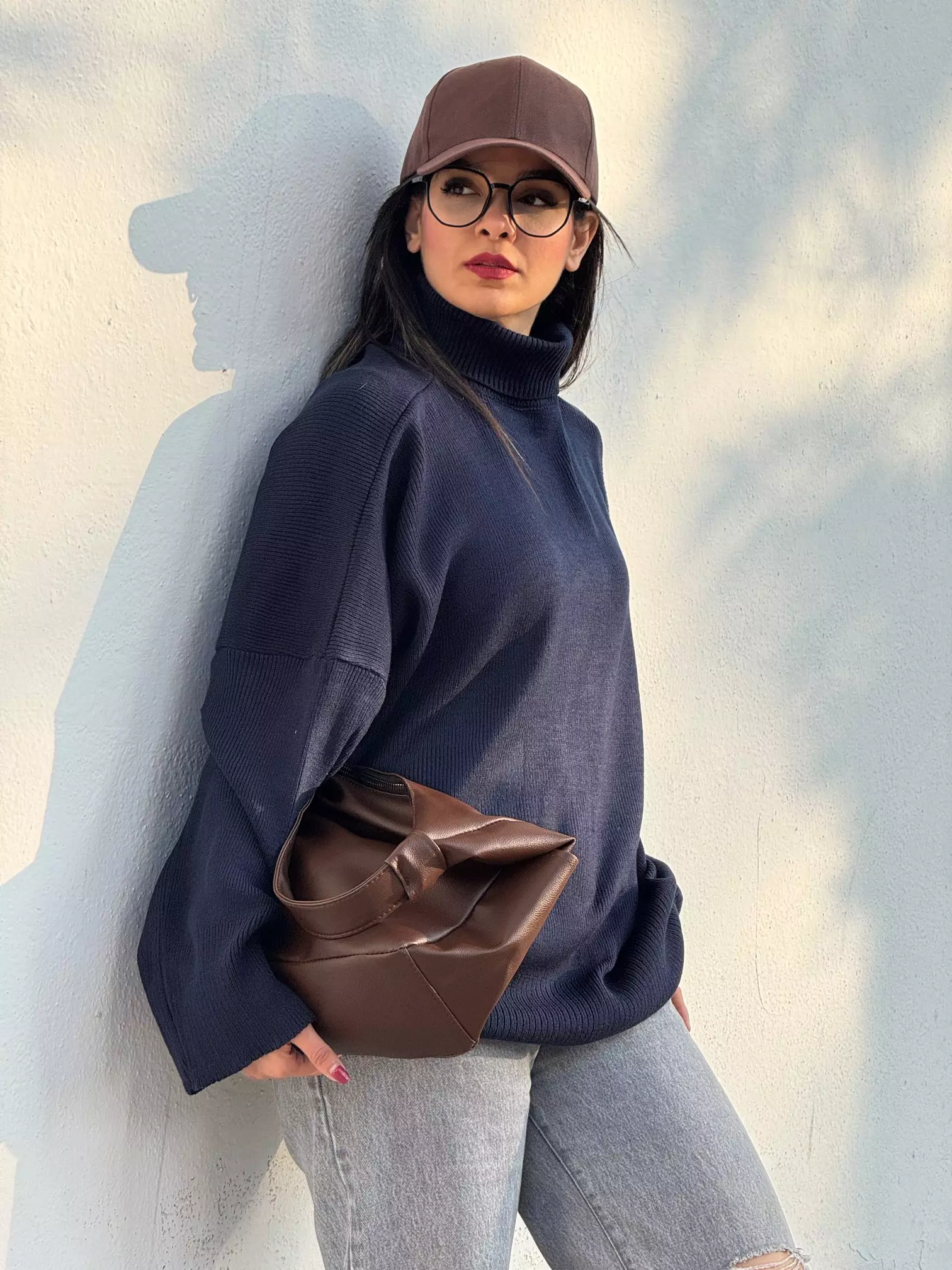 بافت یقه اسکی جورجینا